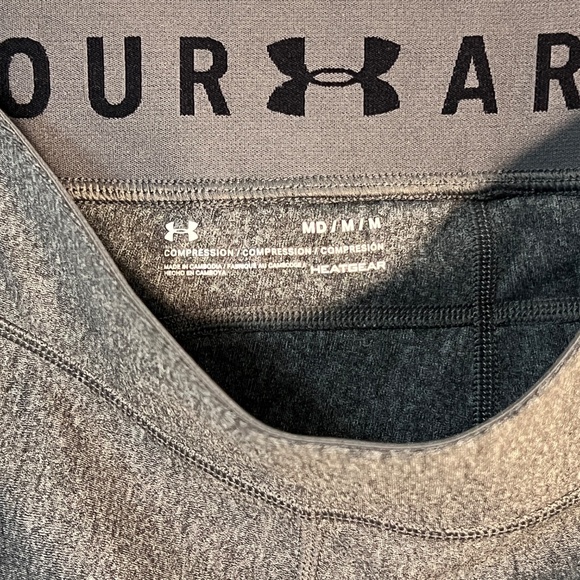 Under Armour Heatgear Compression Leggings - Picture 2 of 2